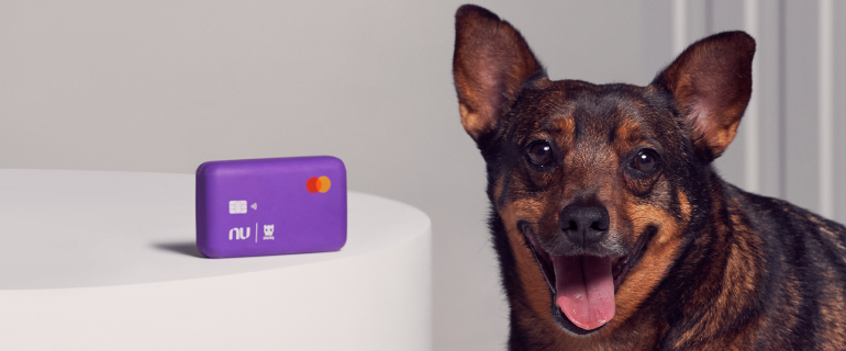 Nubank e Zee.Dog lançam “cartão” especial para cachorro