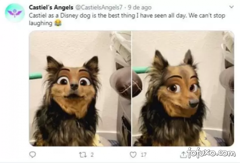 Snapchat lança filtros da Disney para aplicar em pets - Foto 1