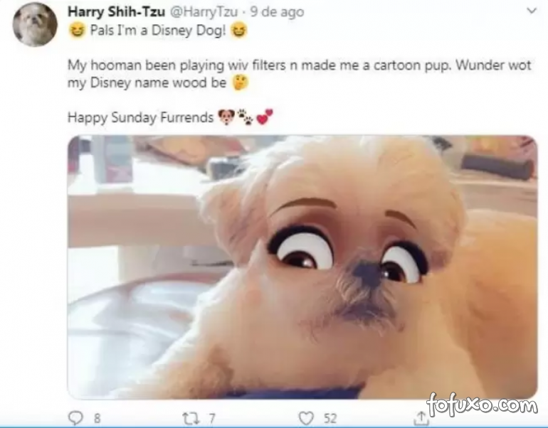 Snapchat lança filtros da Disney para aplicar em pets - Foto 3